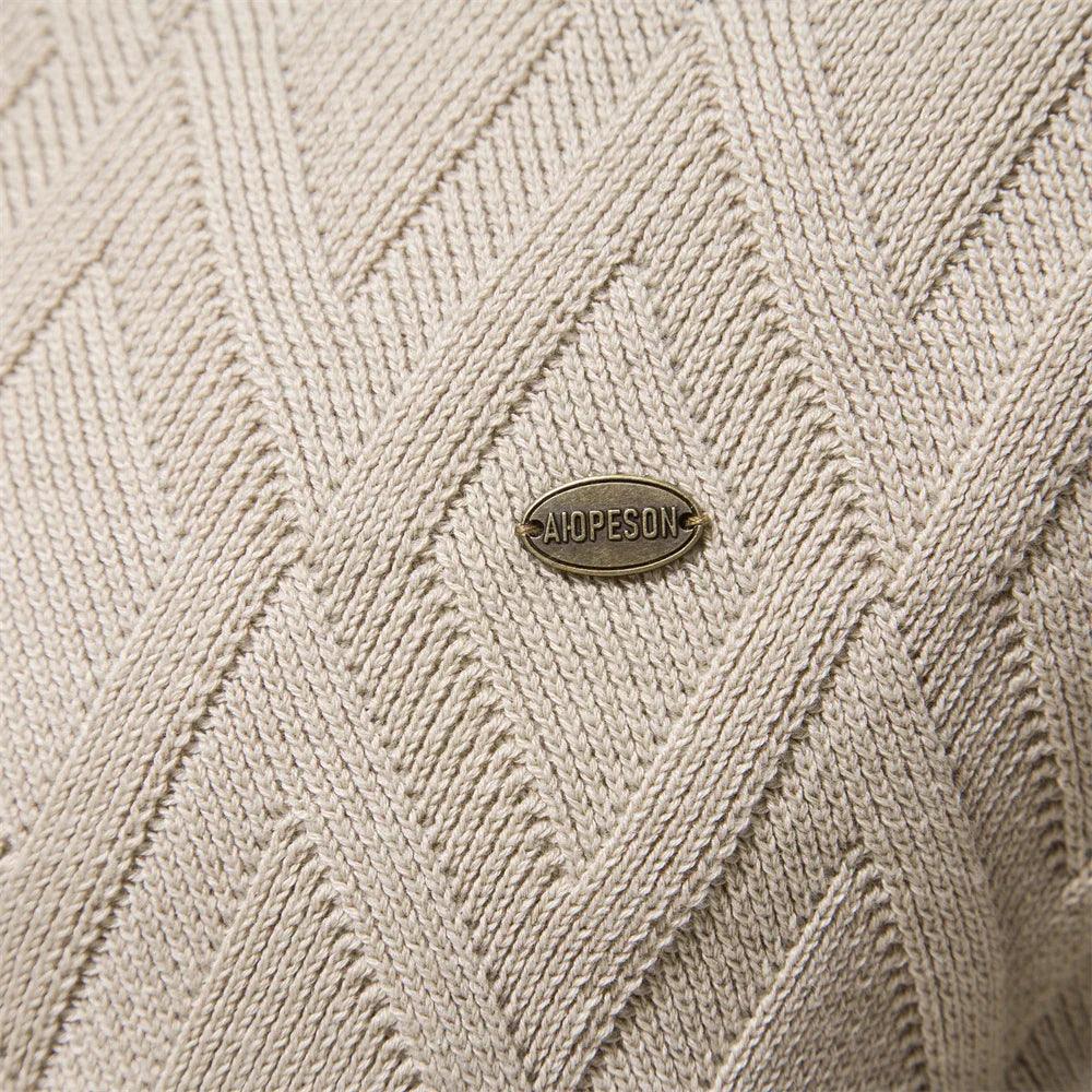 Göran™ | Herrtröja Med Rutdesign - Milafashion-se.com