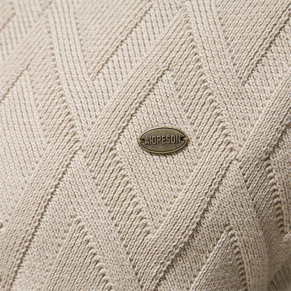 Göran™ | Herrtröja Med Rutdesign - Milafashion-se.com