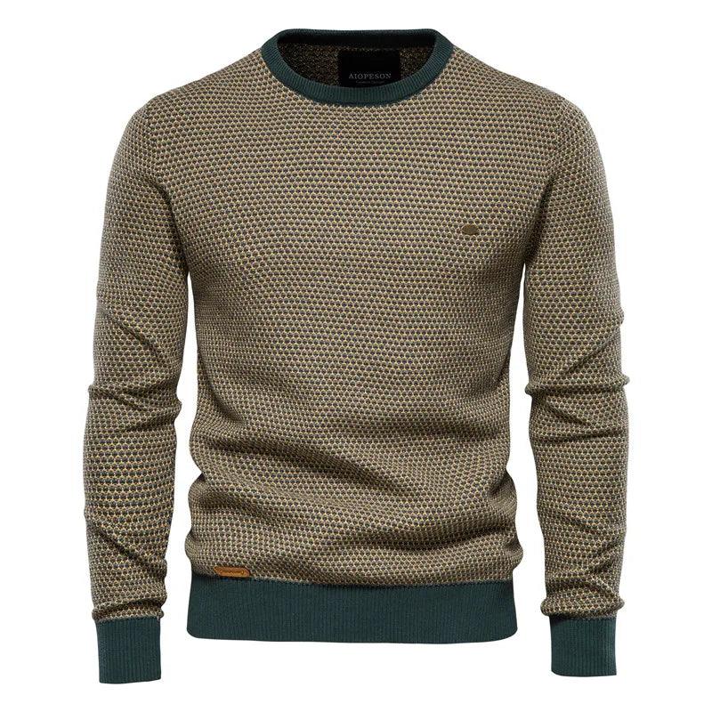 Gunnarsson™ | Rutig Herrtröja - Milafashion-se.com