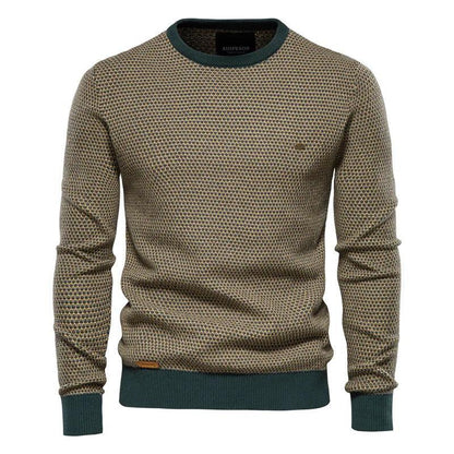 Gunnarsson™ | Rutig Herrtröja - Milafashion-se.com