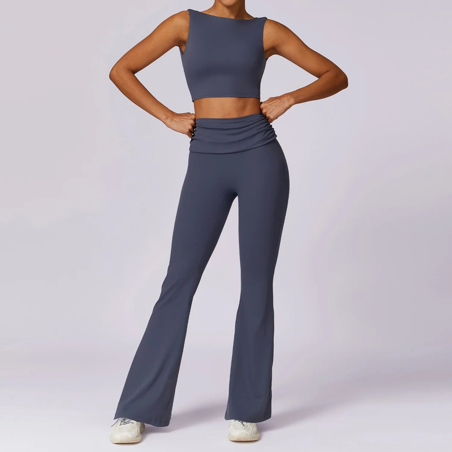 Träningsset Dam – 2-delars Snabbtorkande Top & Kjol - Milafashion-se.com