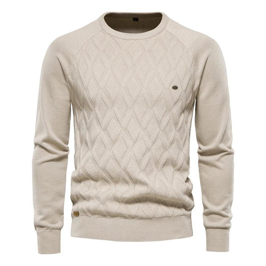 Göran™ | Herrtröja Med Rutdesign - Milafashion-se.com