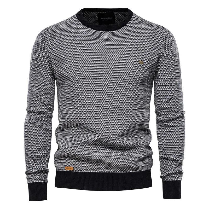Gunnarsson™ | Rutig Herrtröja - Milafashion-se.com