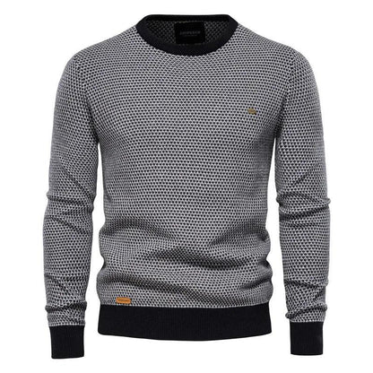 Gunnarsson™ | Rutig Herrtröja - Milafashion-se.com