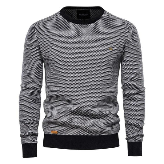 Gunnarsson™ | Rutig Herrtröja - Milafashion-se.com