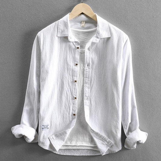 Men's "Tono" Japan-Style Shirt - Milafashion-se.com