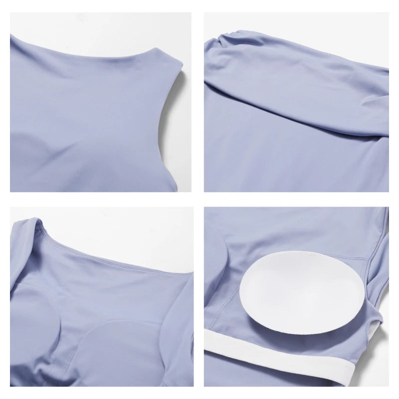 Träningsset Dam – 2-delars Snabbtorkande Top & Kjol - Milafashion-se.com