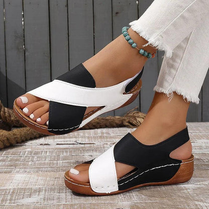 Women's Italian Panel Wedges