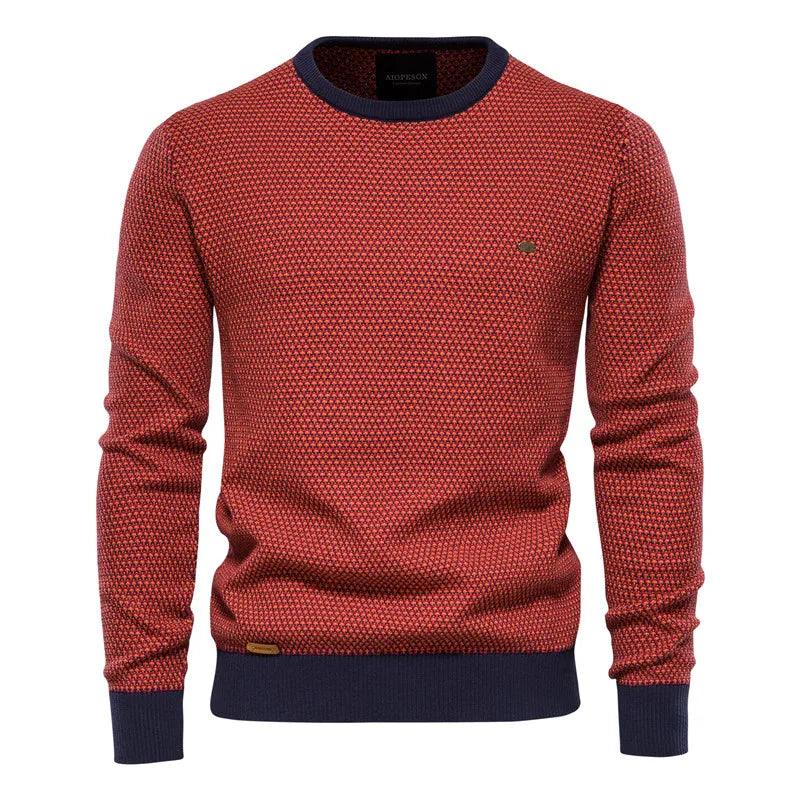 Gunnarsson™ | Rutig Herrtröja - Milafashion-se.com