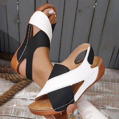 Women's Italian Panel Wedges