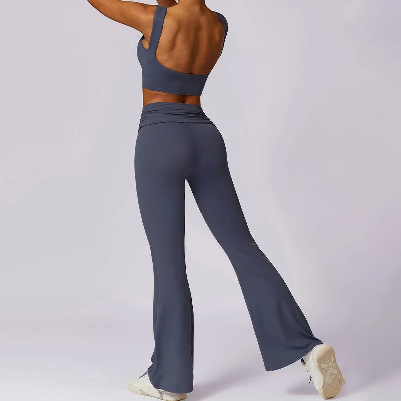 Träningsset Dam – 2-delars Snabbtorkande Top & Kjol - Milafashion-se.com