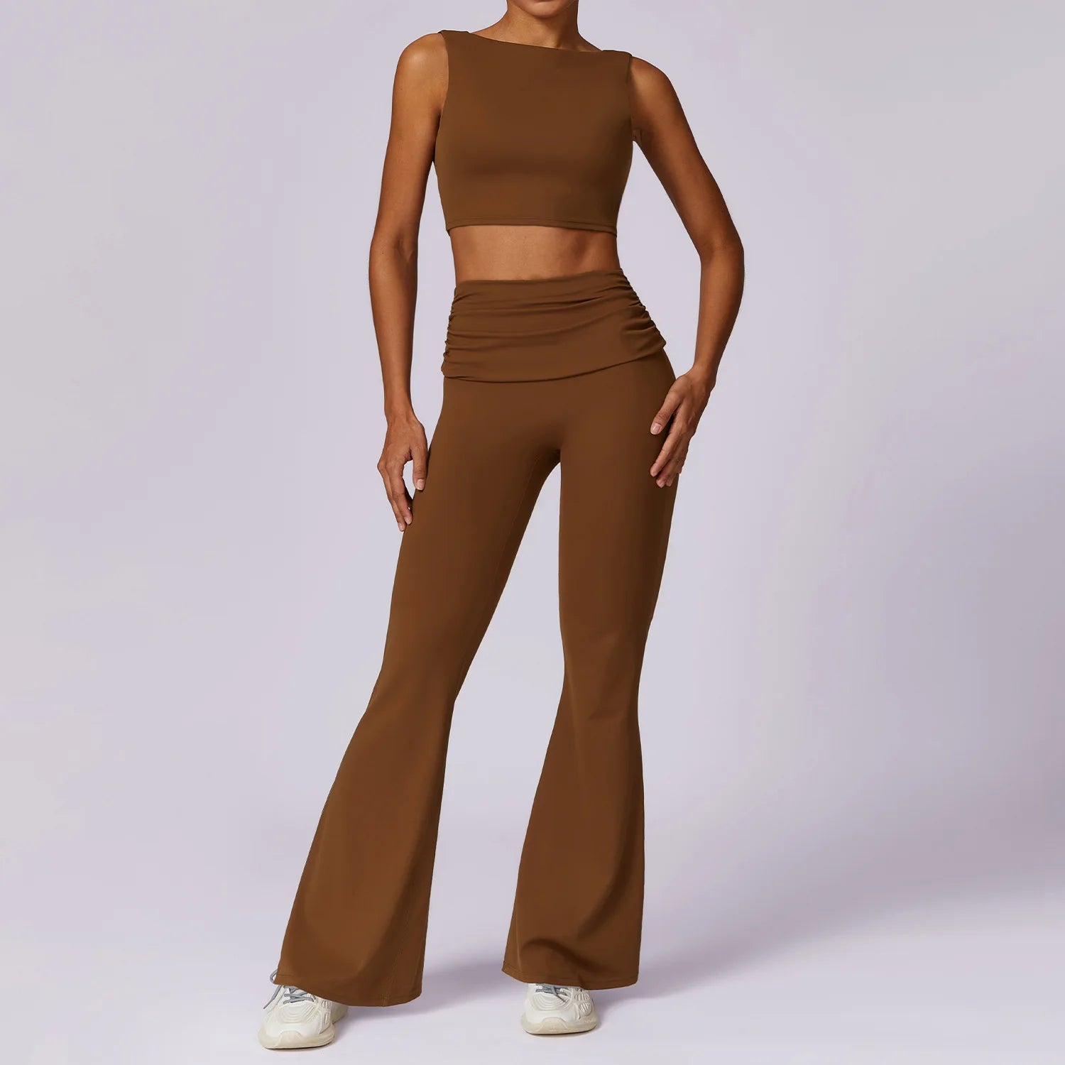 Träningsset Dam – 2-delars Snabbtorkande Top & Kjol - Milafashion-se.com