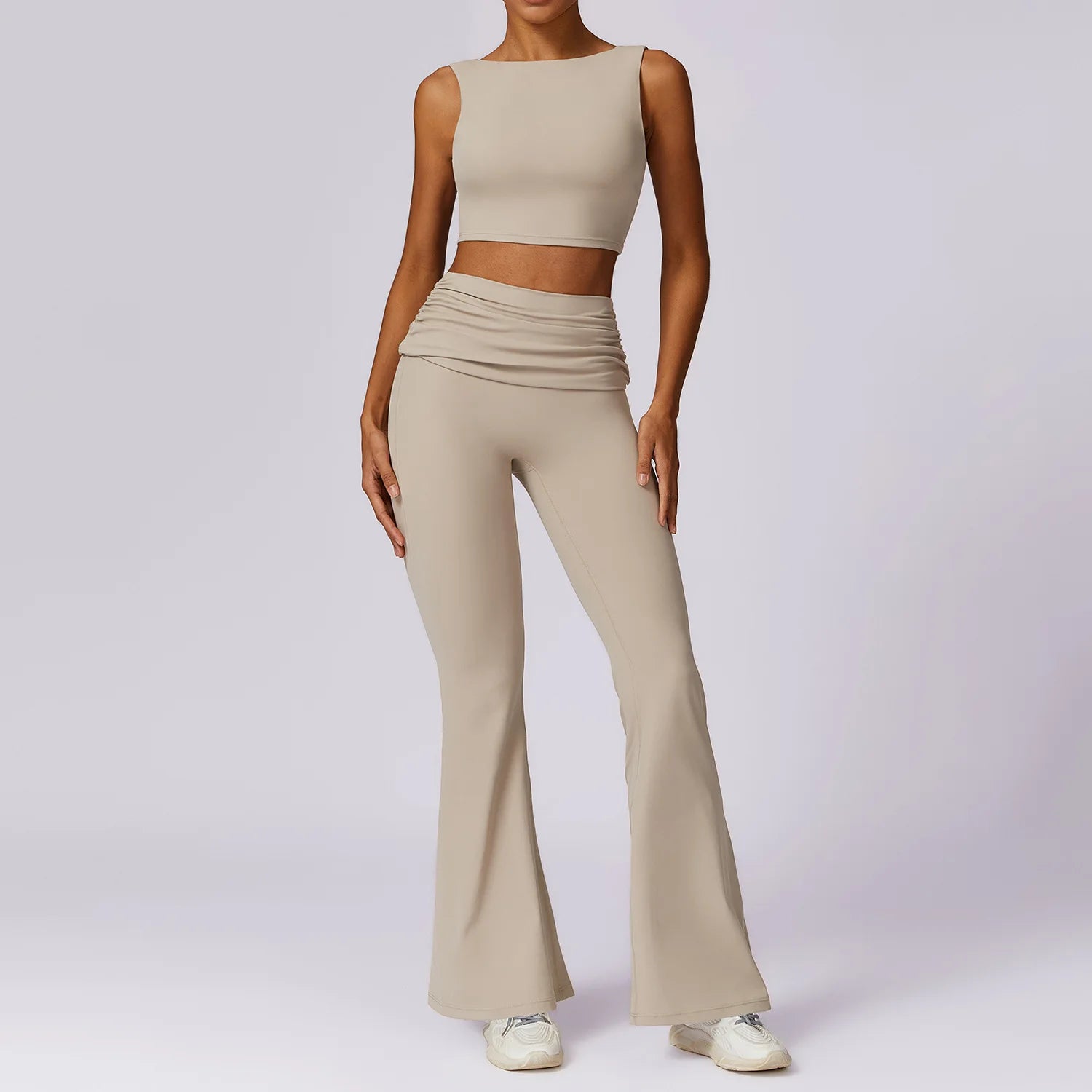 Träningsset Dam – 2-delars Snabbtorkande Top & Kjol - Milafashion-se.com