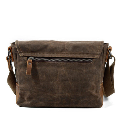 Lundgren™ | Liten Canvasaxelväska - Milafashion-se.com