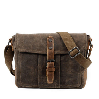 Lundgren™ | Liten Canvasaxelväska - Milafashion-se.com