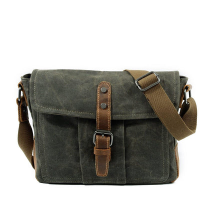 Lundgren™ | Liten Canvasaxelväska - Milafashion-se.com