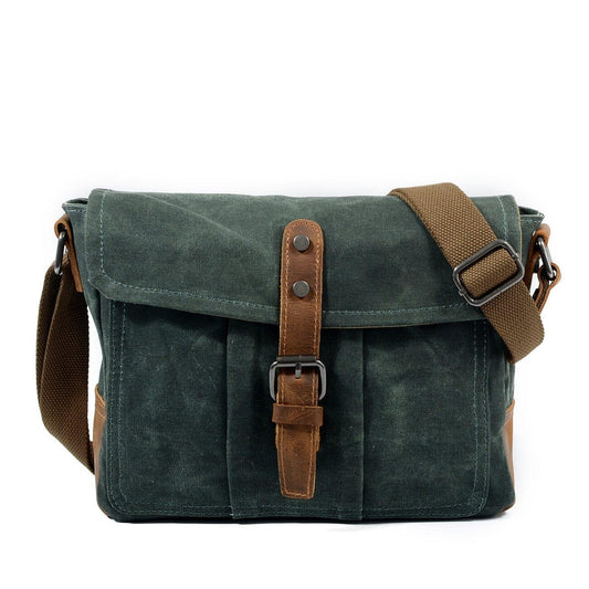 Lundgren™ | Liten Canvasaxelväska - Milafashion-se.com