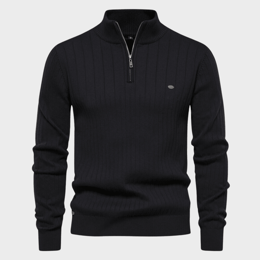 Oscar™ | Bekväm Tröja med Dragkedja - Milafashion-se.com