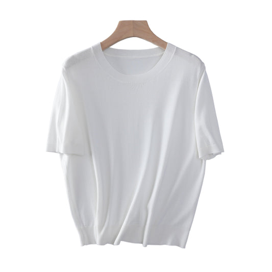 LUSSO Lyocell T-Shirt - Milafashion-se.com