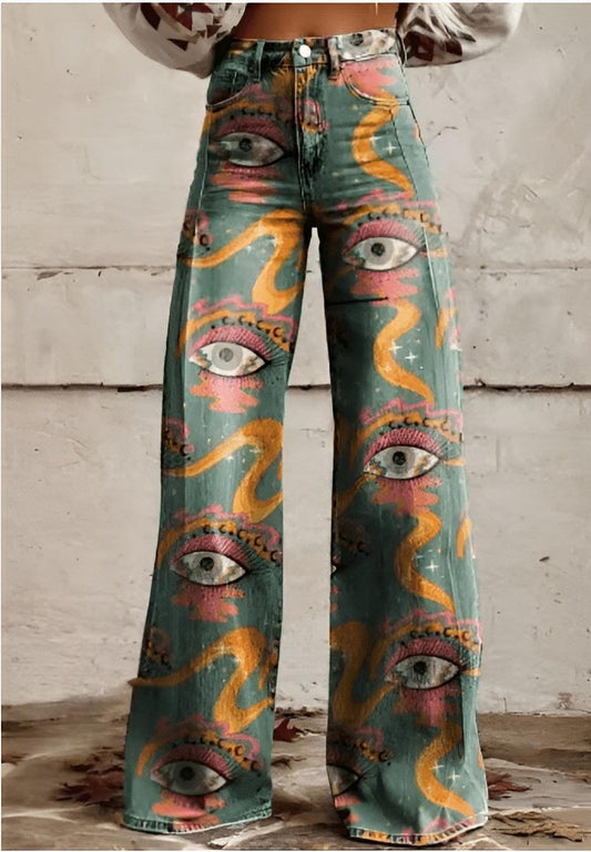 Lova™ | Boho Vintage Byxor - Milafashion-se.com