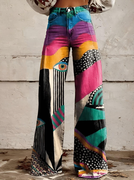 Lova™ | Boho Vintage Byxor - Milafashion-se.com