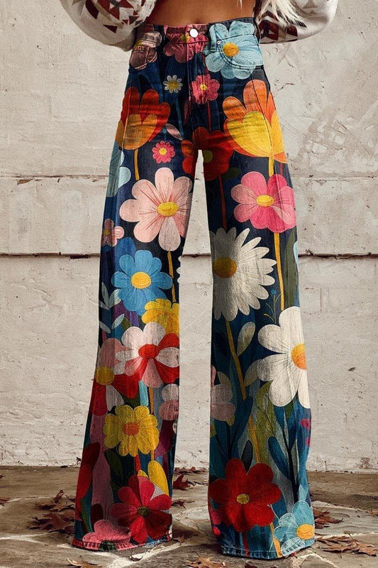 Lova™ | Boho Vintage Byxor - Milafashion-se.com