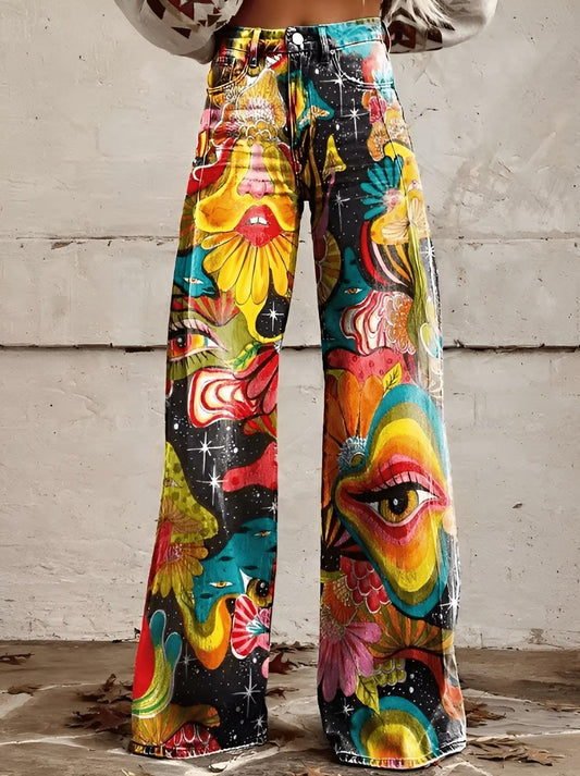 Lova™ | Boho Vintage Byxor - Milafashion-se.com
