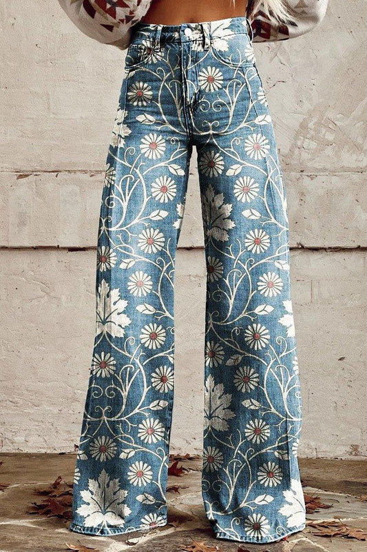 Lova™ | Boho Vintage Byxor - Milafashion-se.com