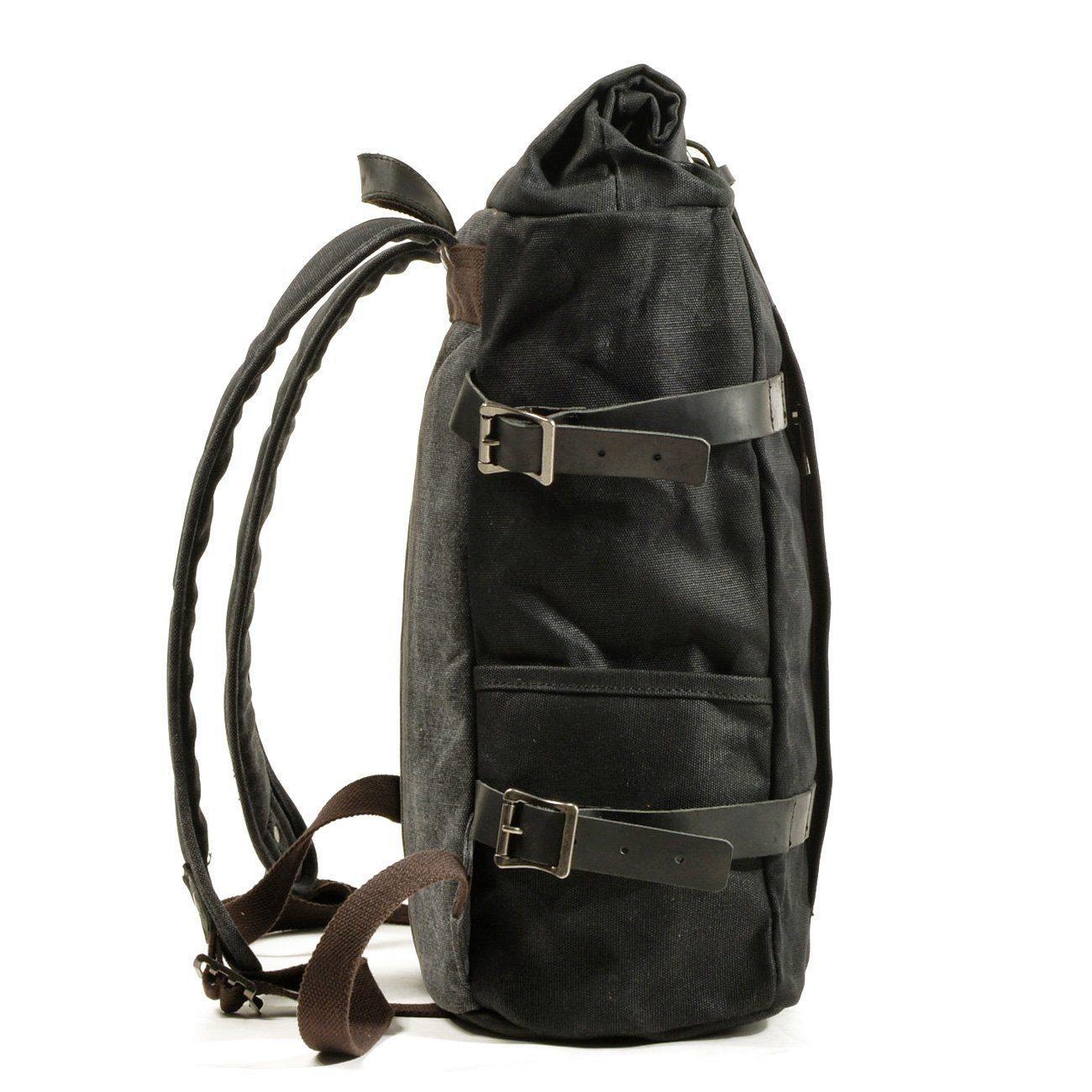 Svensson™ | Canvas Motorcykelryggsäck - Milafashion-se.com