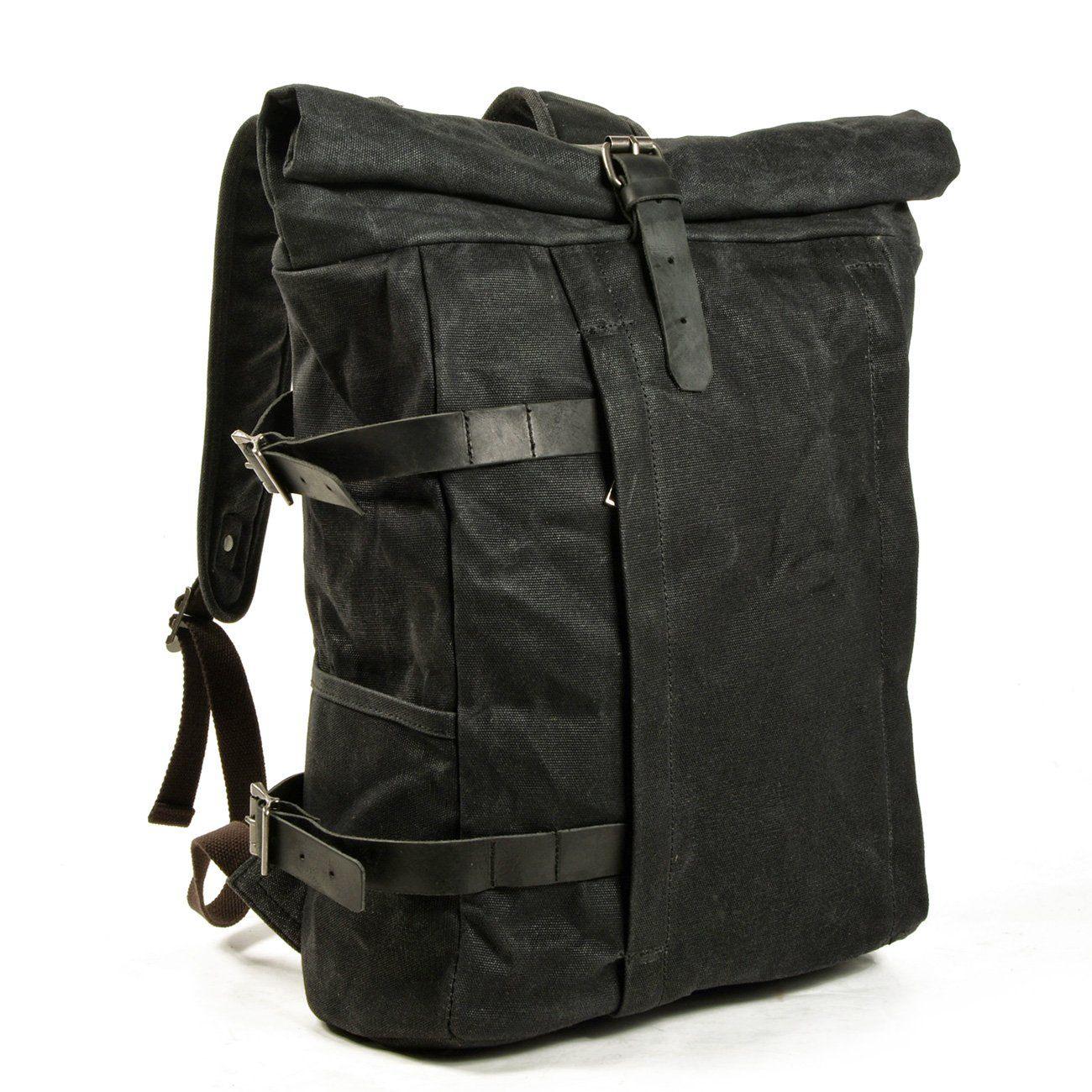 Svensson™ | Canvas Motorcykelryggsäck - Milafashion-se.com