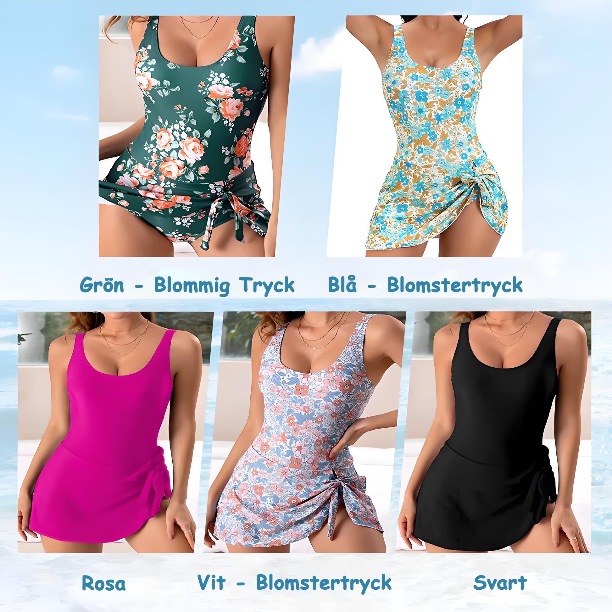 🏖️ Sommar baddräkt i ett stycke för kvinnor - Milafashion-se.com