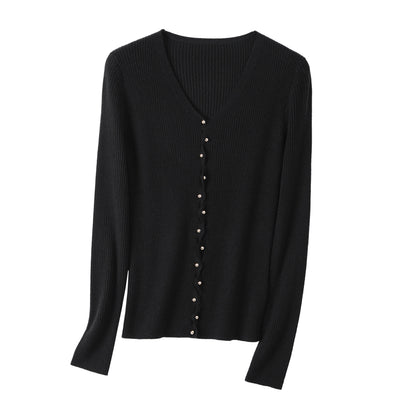LUSSO Acrilico Pearl Sweater - Milafashion-se.com