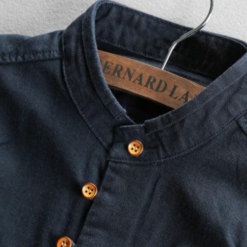 Herrskjorta "Aokaze" i japansk stil - Milafashion-se.com