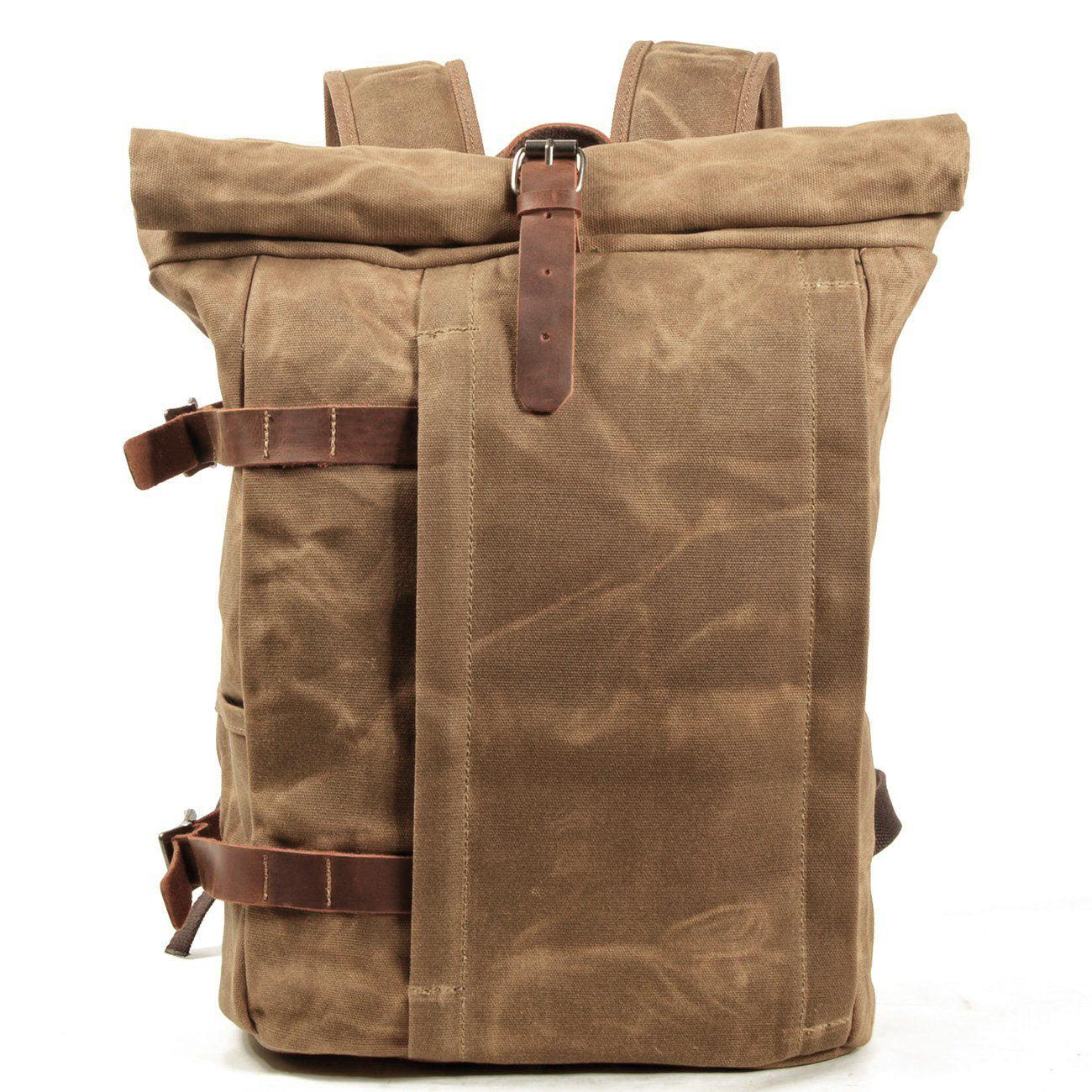 Svensson™ | Canvas Motorcykelryggsäck - Milafashion-se.com