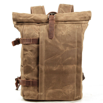Svensson™ | Canvas Motorcykelryggsäck - Milafashion-se.com