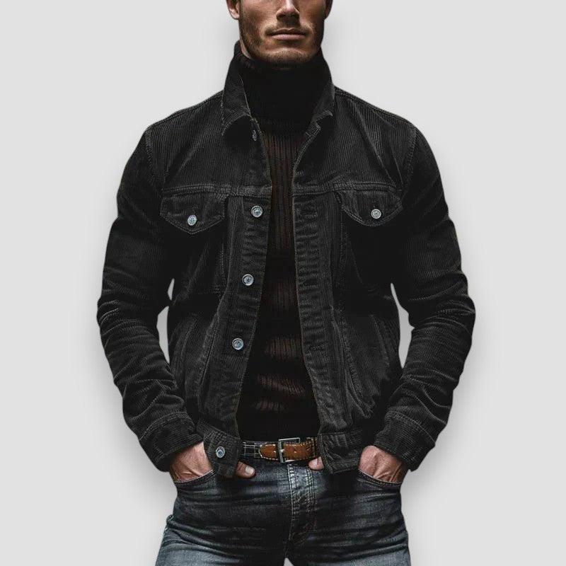 Sven™ | Retro Cordjacka - Milafashion-se.com