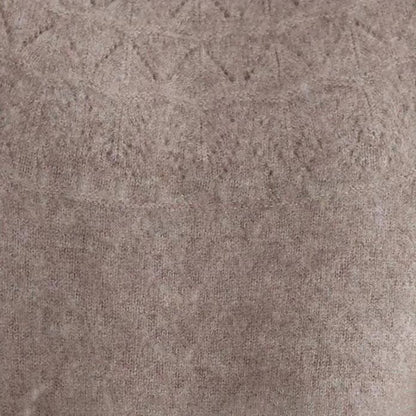 Halvhöghalsad stickad pullover för kvinnor - Milafashion-se.com