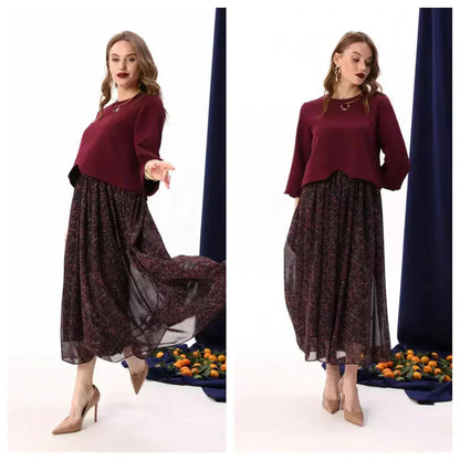 Elegant Högkvalitativ Klänning